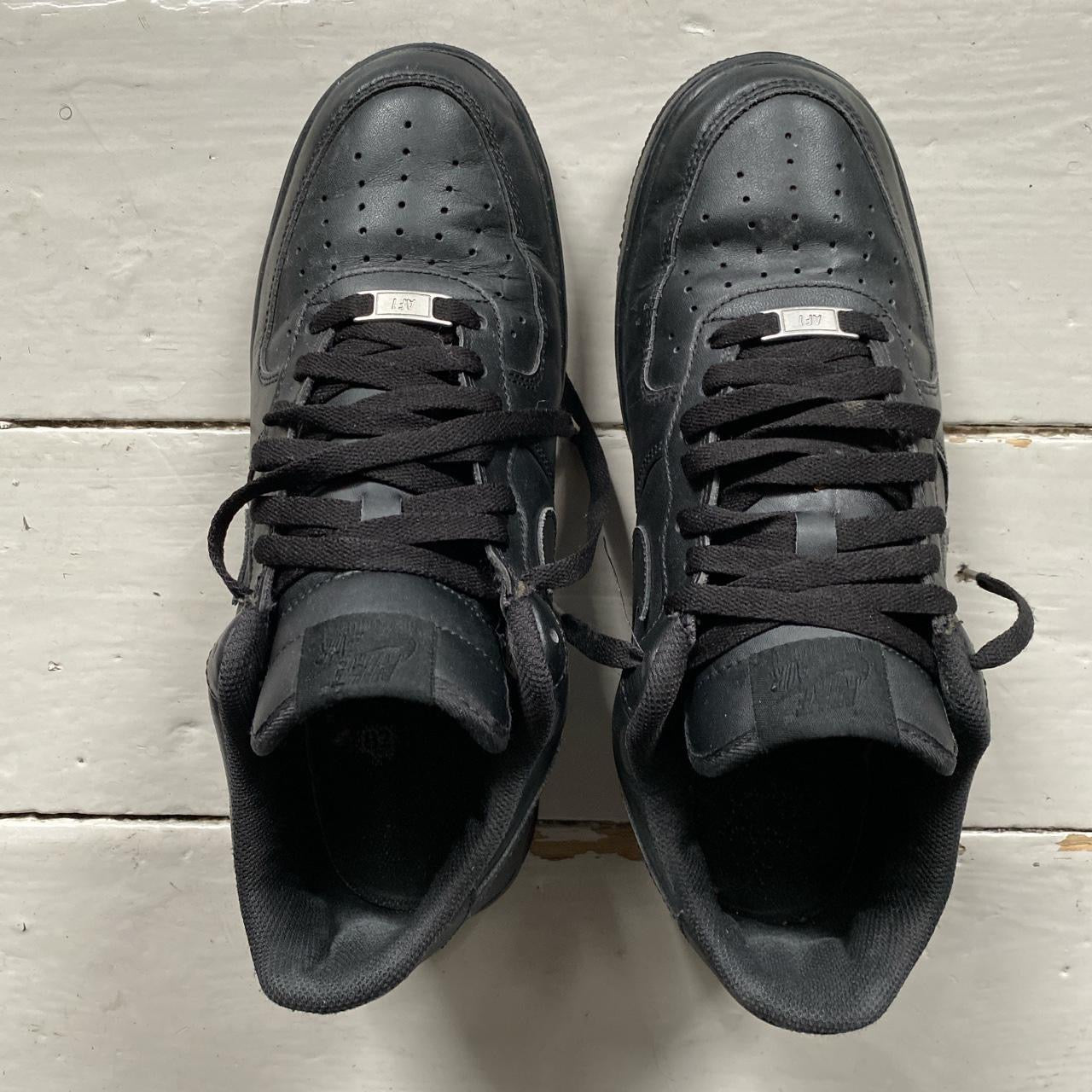 Nike Air Force 1 Black (UK 10)