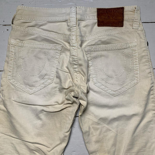 True Religion Cream Jeans (30/31)