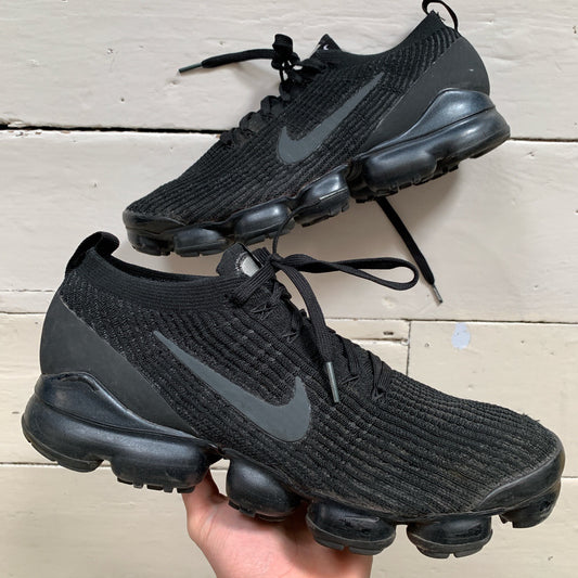 Nike Vapormax Flyknit 3 Black (UK 11)