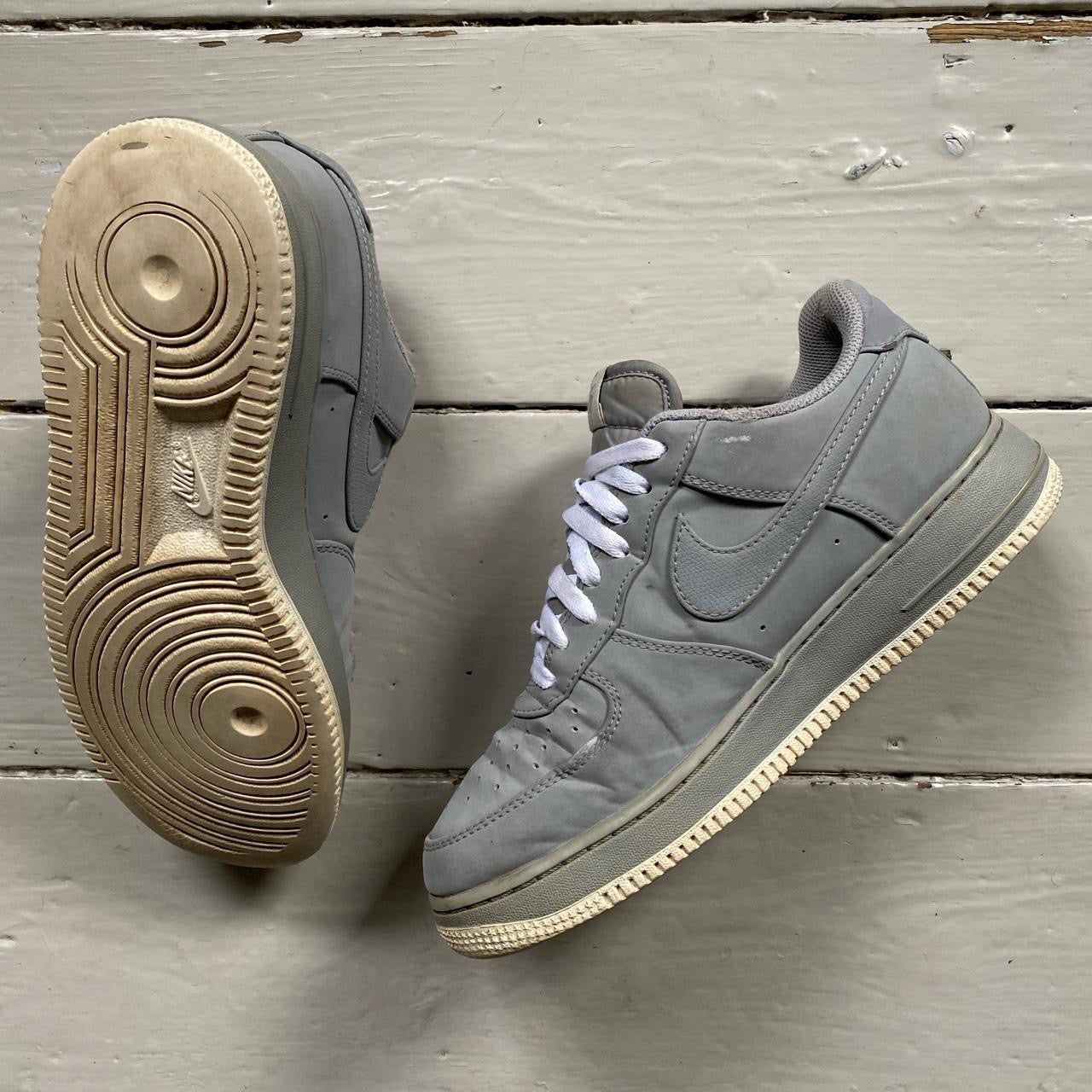 Nike Air Force 1 Grey Suede (UK 7)