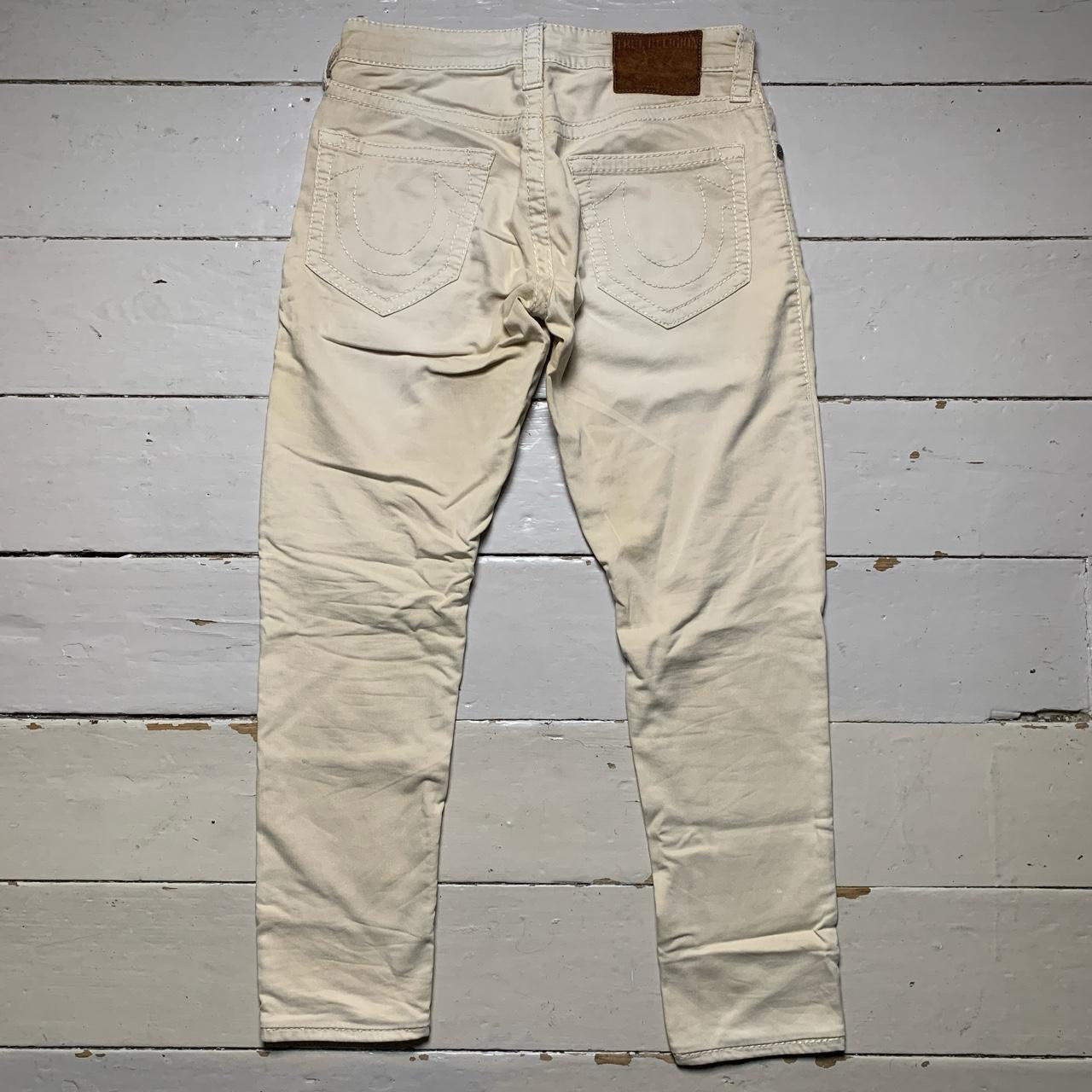 True Religion Cream Jeans (30/31)