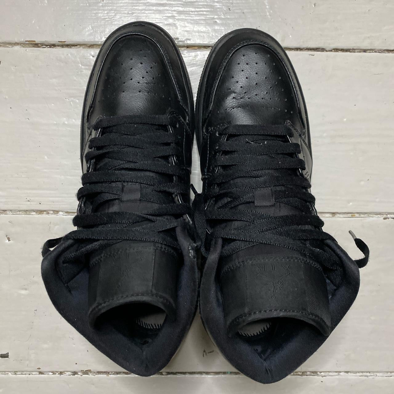 Jordan 1 Mid Black (UK 7.5)