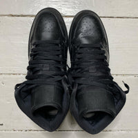 Jordan 1 Mid Black (UK 7.5)