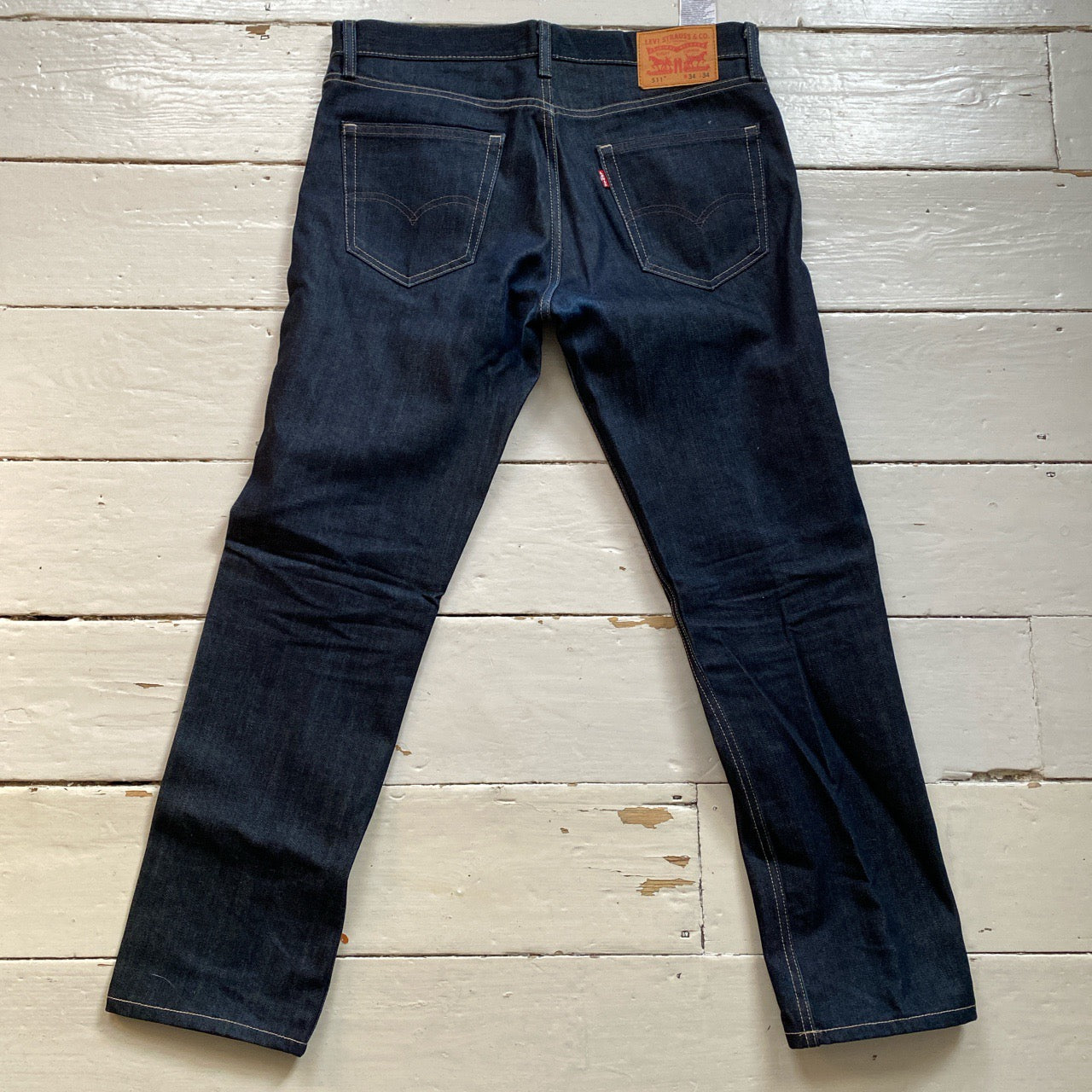 Levis 511 Dark Navy Jeans (34/30)