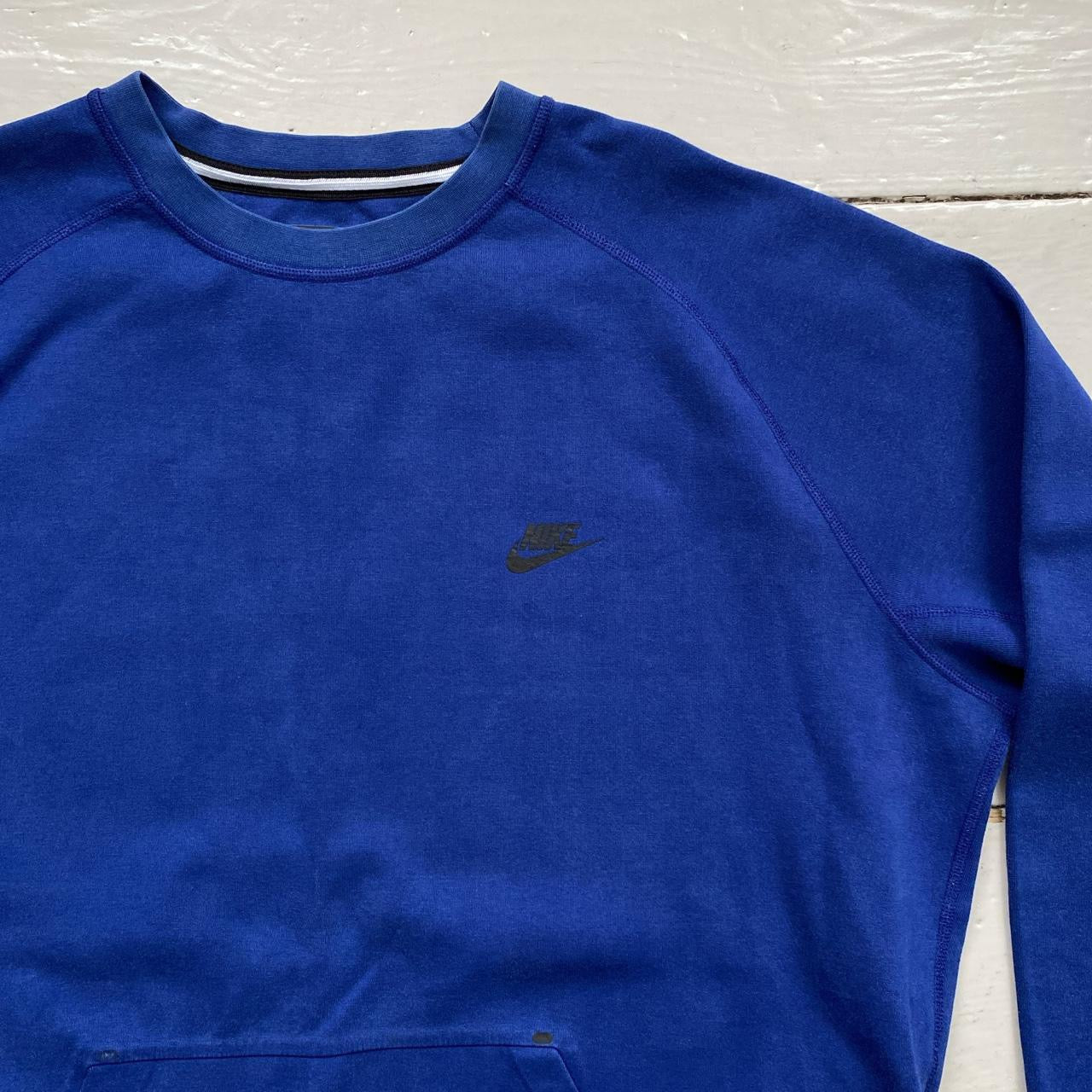 Nike Tech Fleece Blue Jumper (XXL)