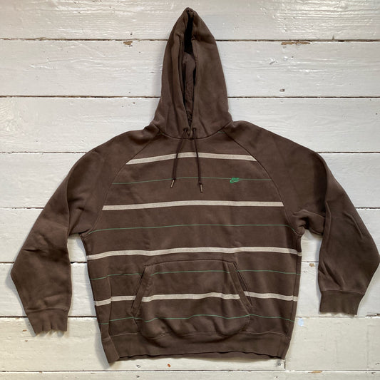 Nike Vintage Brown Hoodie (Large)