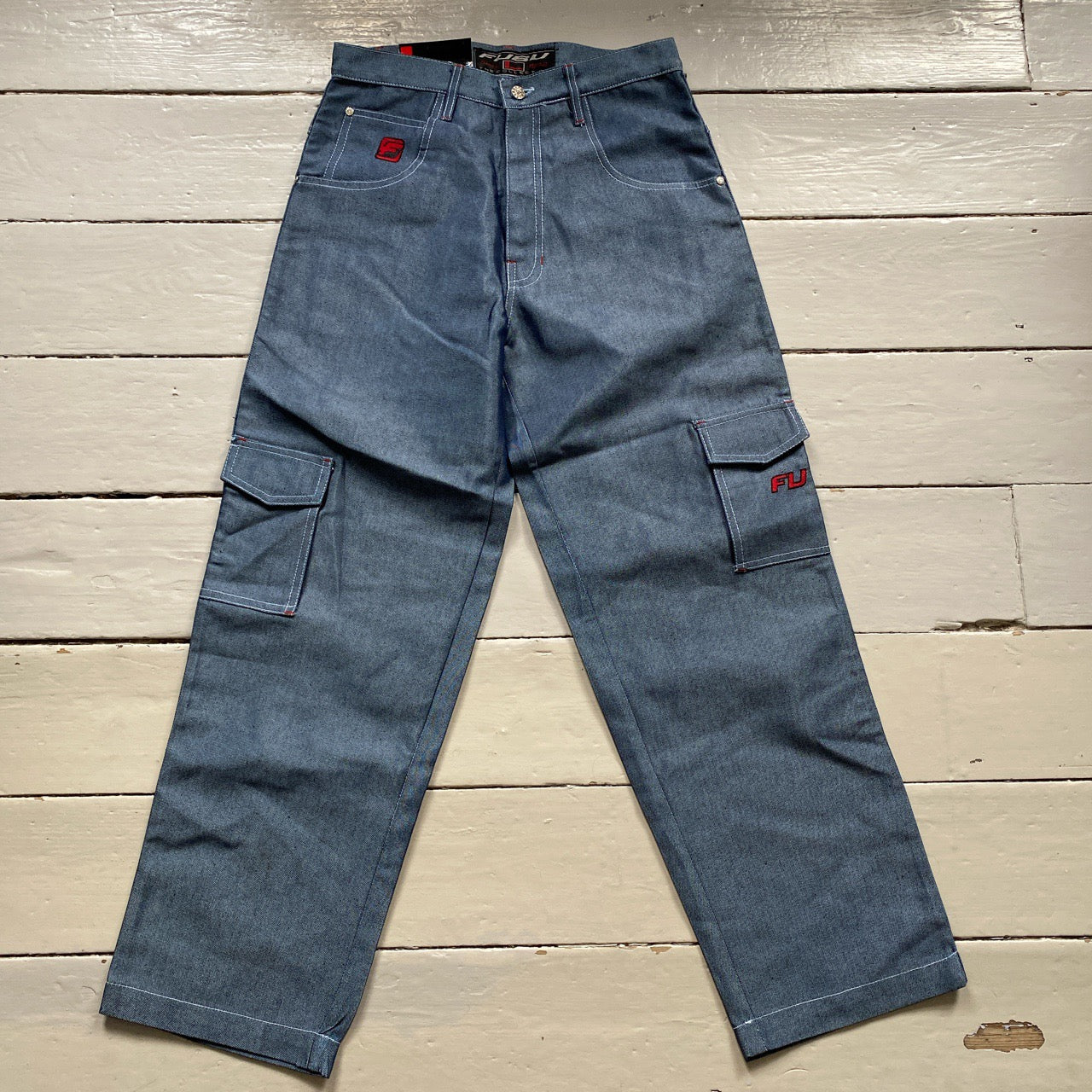 Fubu Vintage Cargo Jeans (32/32)