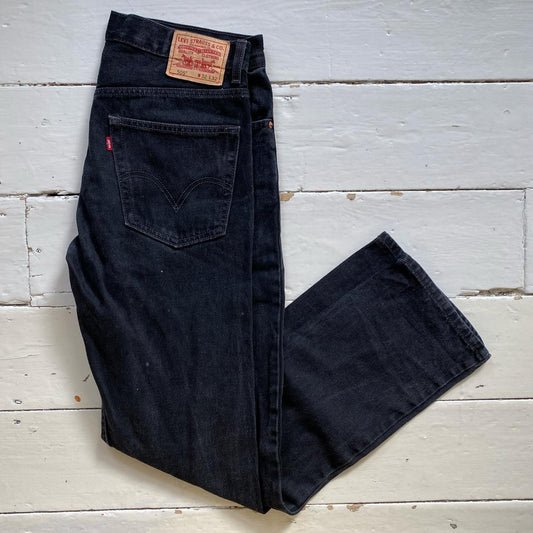 Levis 505 Black Jeans (32/32)