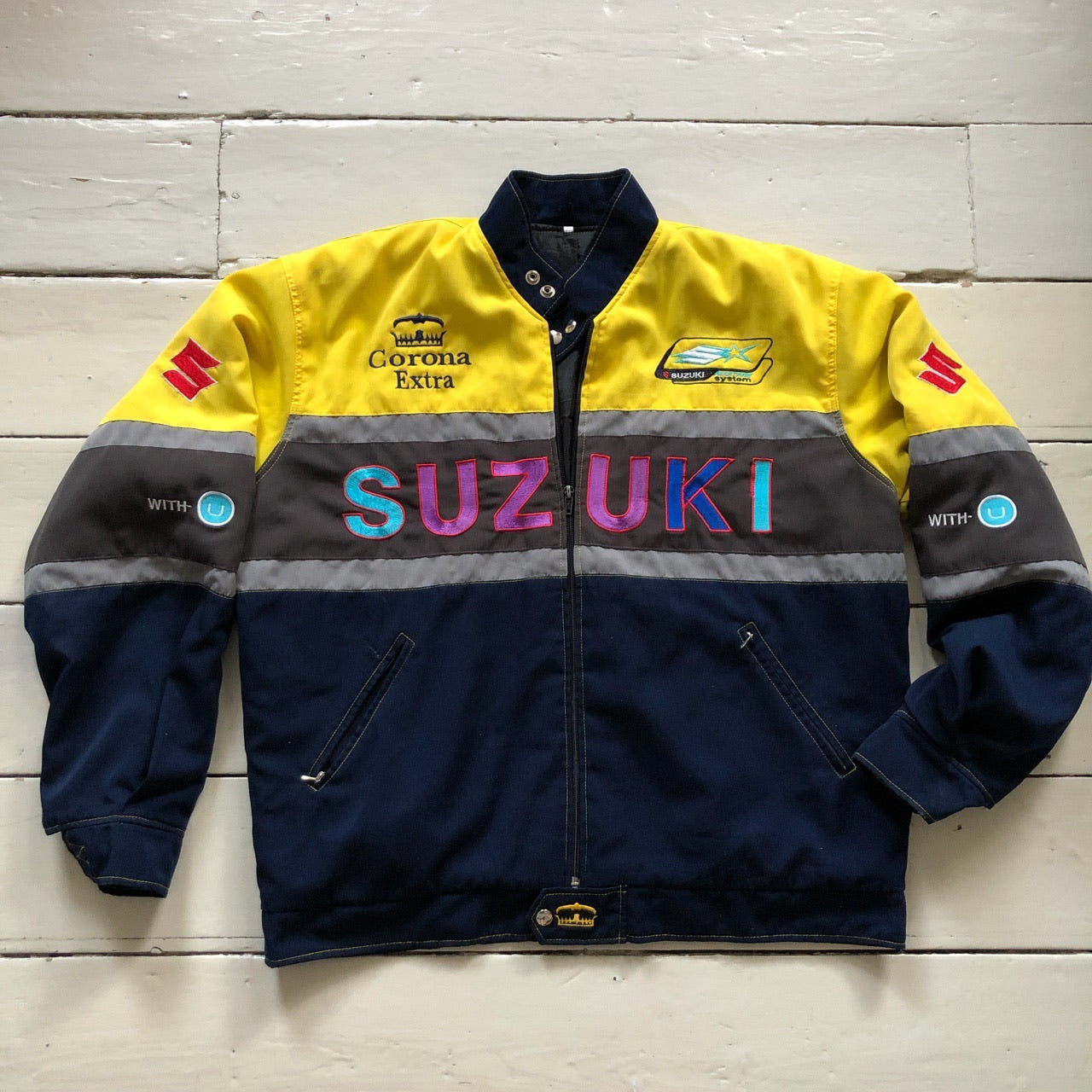 Suzuki Vintage Bomber Jacket (Large)