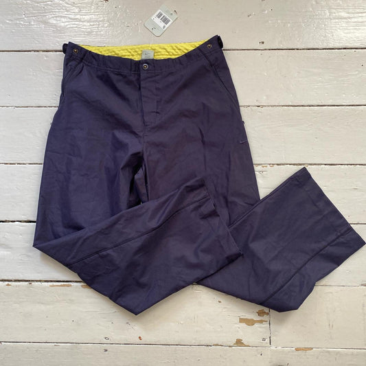 Nike Vintage Navy Cargo Trousers (Medium)