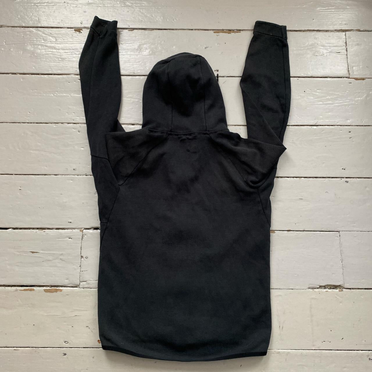 Nike Tech Fleece Black Hoodie (Small)