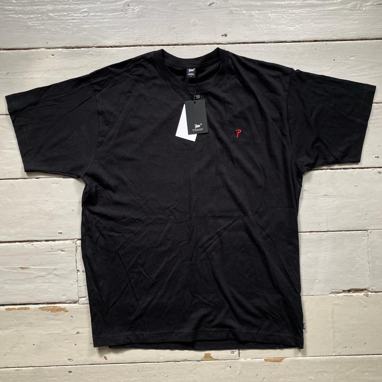 Patta Black T Shirt (Large)