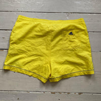 Adidas Vintage Yellow Shorts (XL)