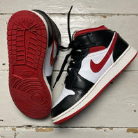 Jordan 1 Mid Gym Red (UK 5.5)