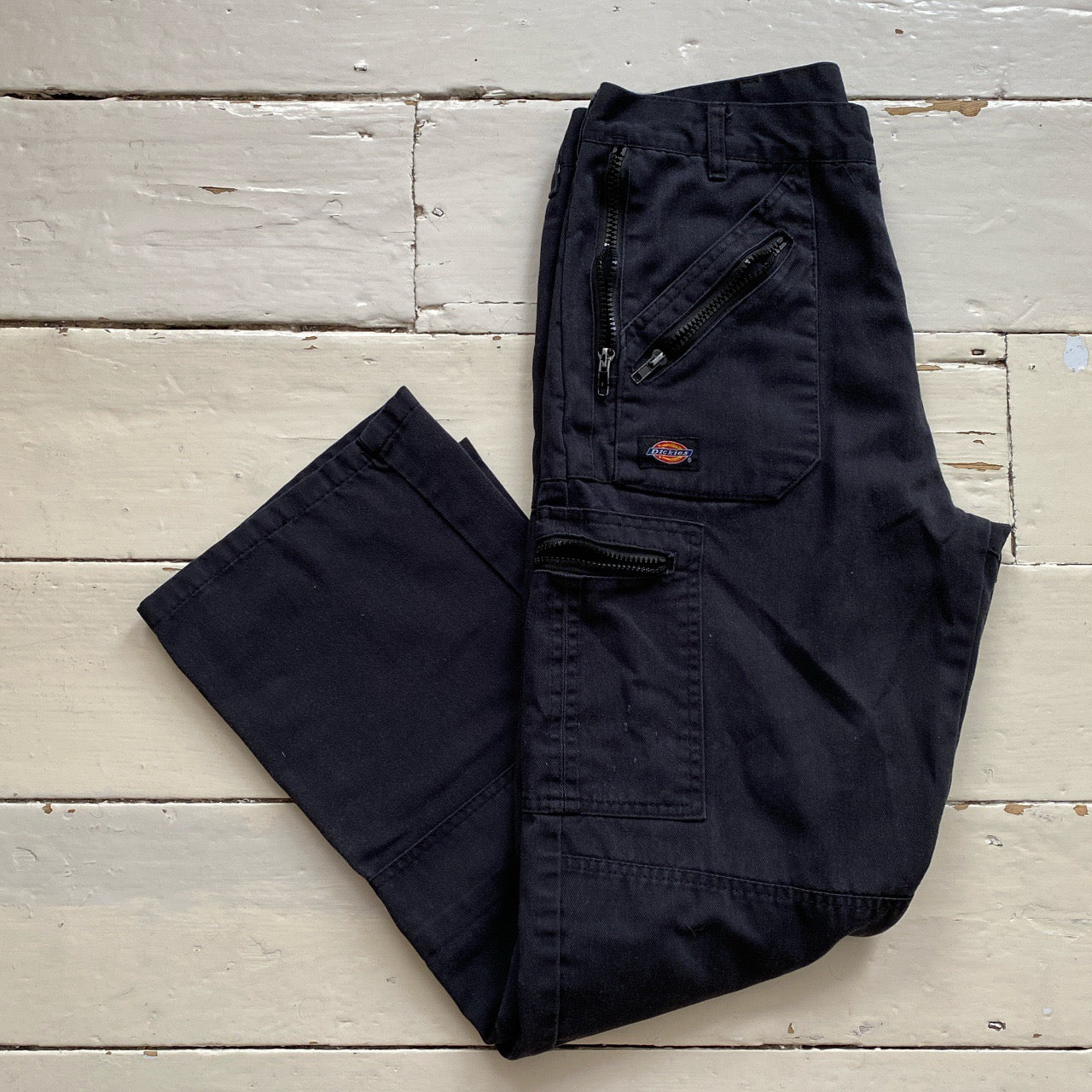 Dickies Black Cargo Trousers (32/30)