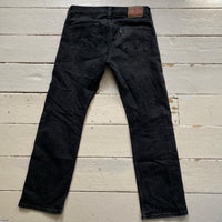 Levis 505 Black Jeans (34/32)