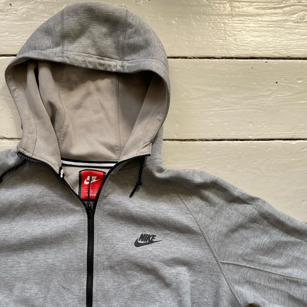 Nike Tech Fleece Old Season Grey Hoodie (Large)