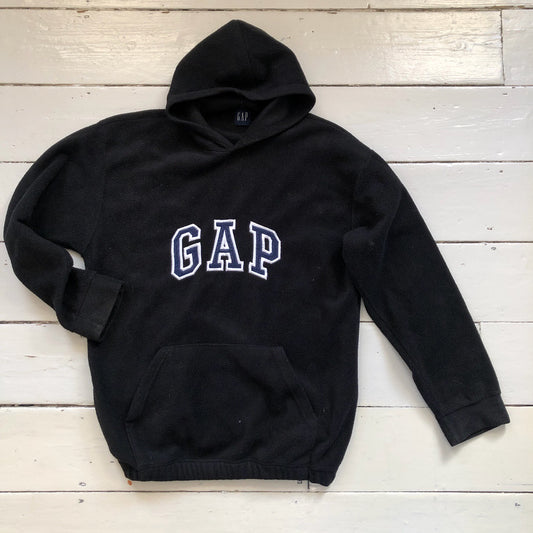 GAP Towelling Black Hoodie (Medium)