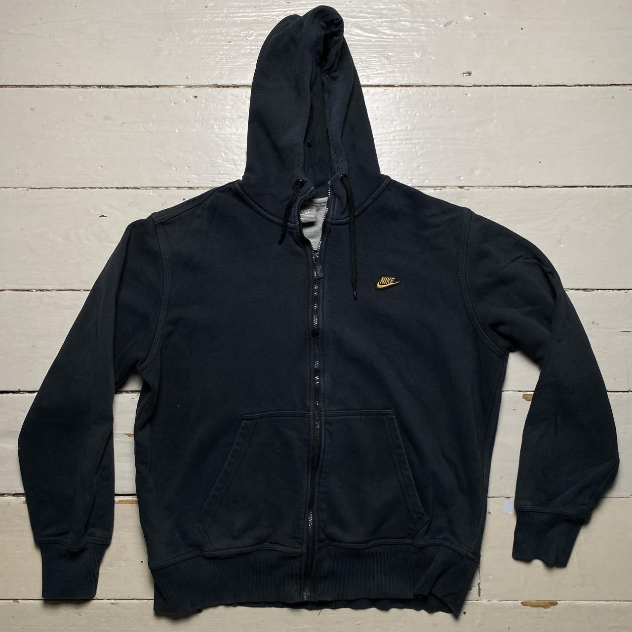 Nike Vintage Swoosh Black Hoodie (Large)