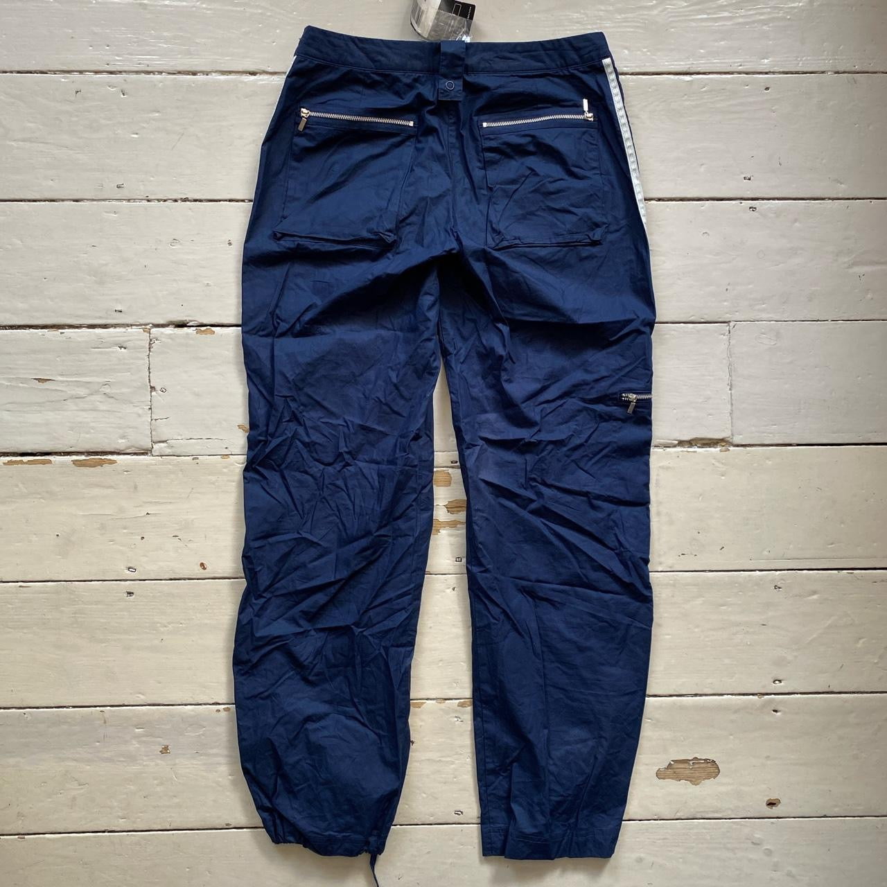 Adidas Navy Shell Bottoms (UK 14)