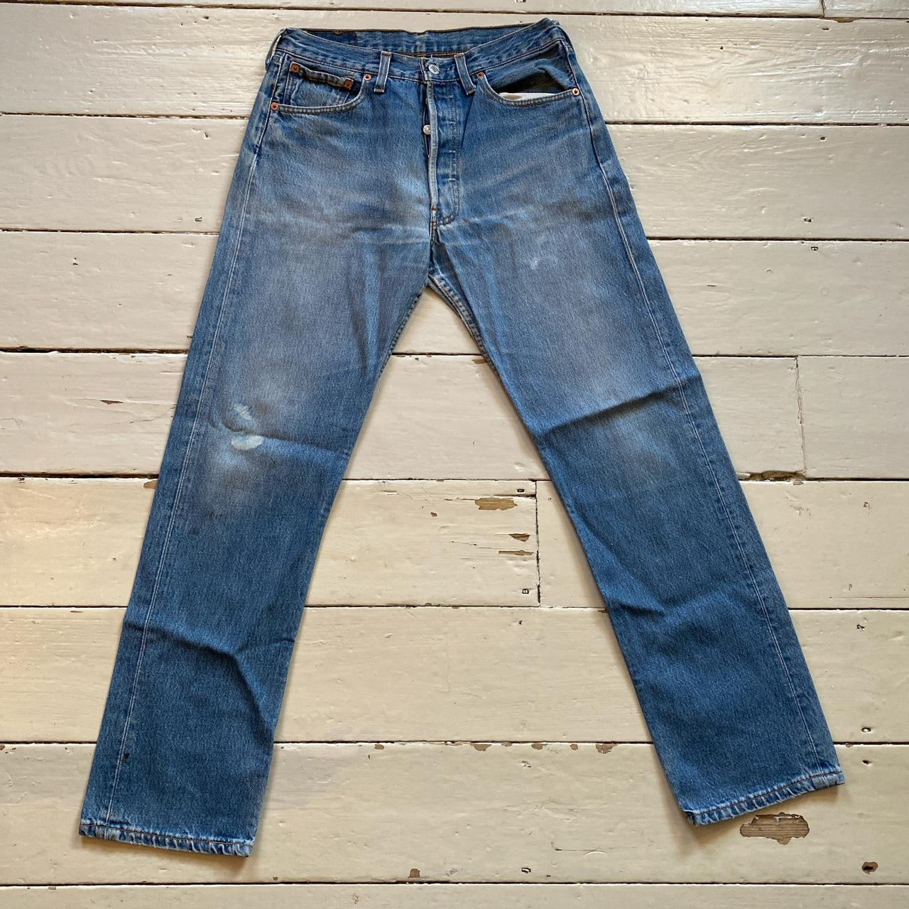 Levis 501 Light Wash Jeans (32/32)