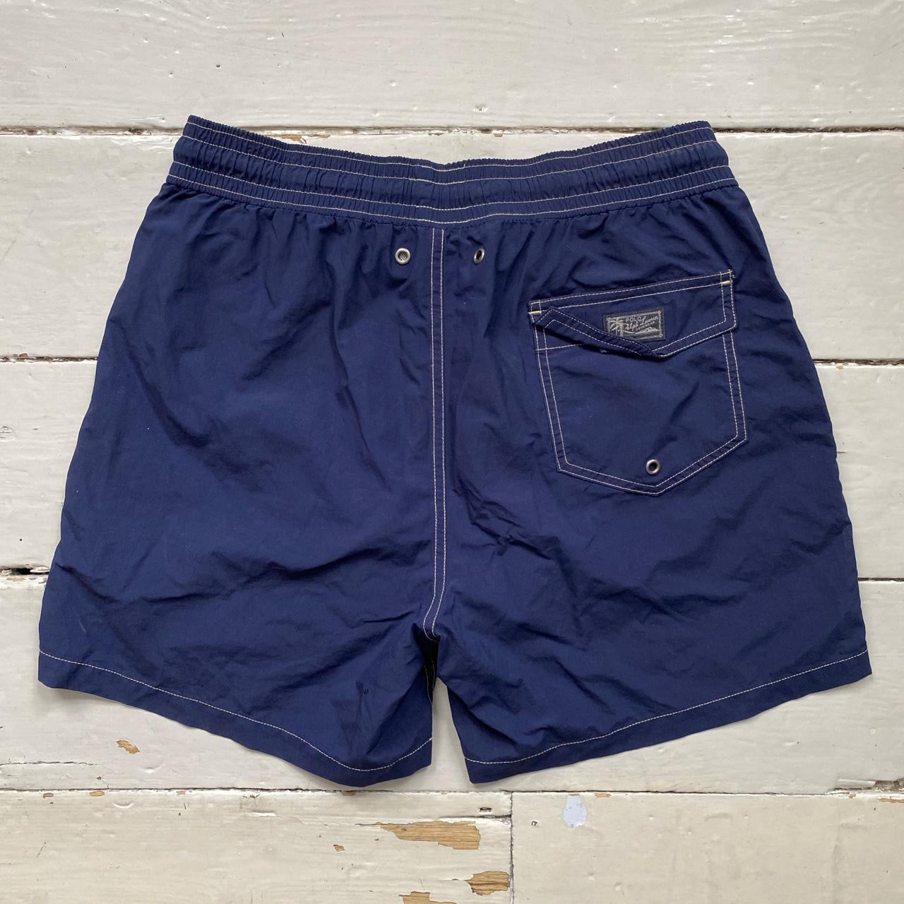 Ralph Lauren Navy Swim Shorts (Small)