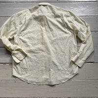 Yves Saint Laurent Cream Shirt (XL)