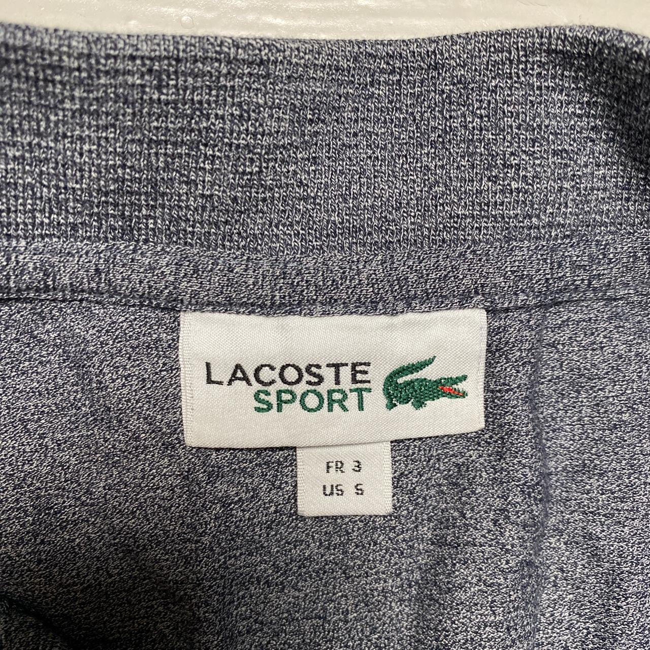 Lacoste Grey Polo Shirt (Small)