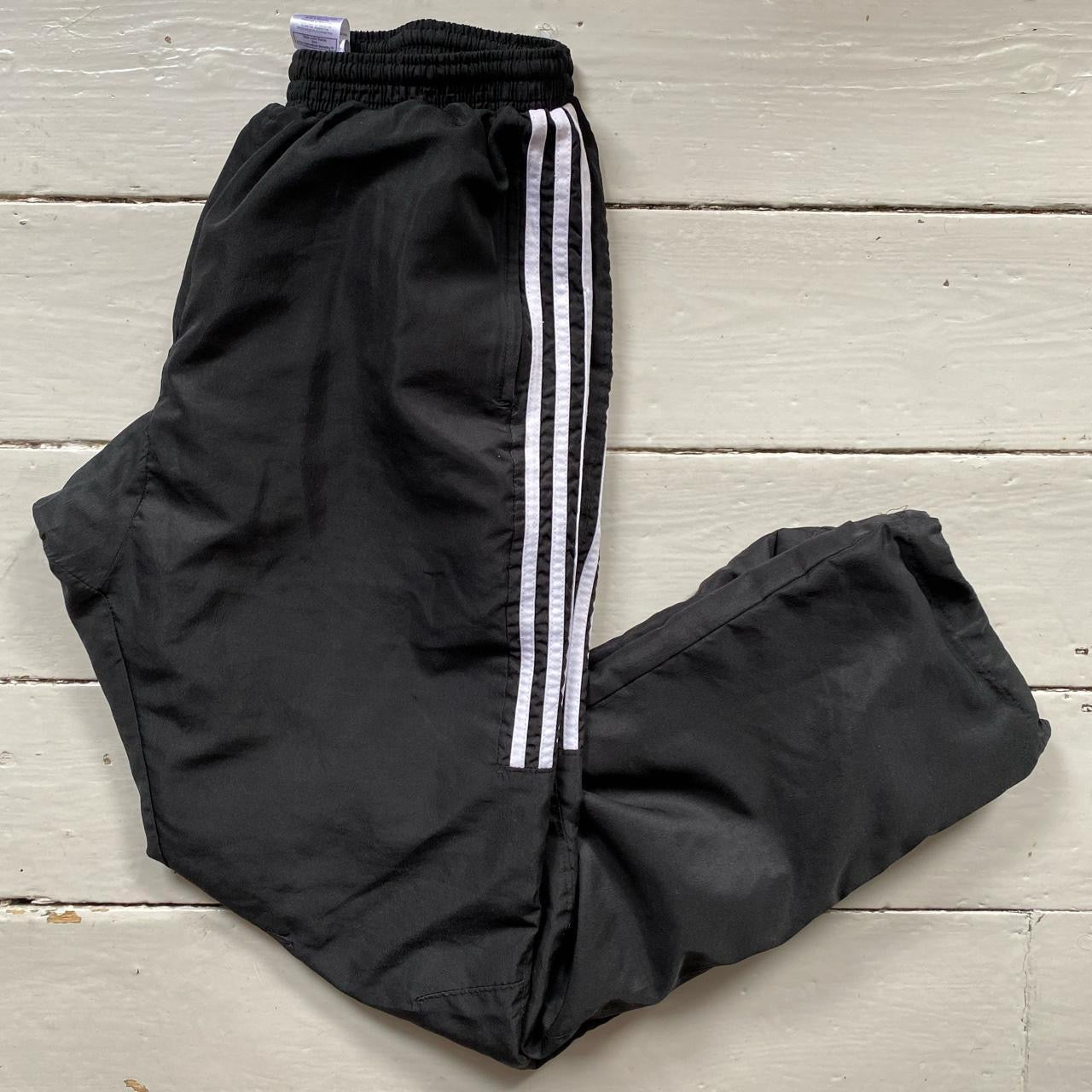 Adidas Black Shell Bottoms (Large)