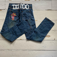 Ed Hardy Womens Tattoo Diamante Jeans (28/31)