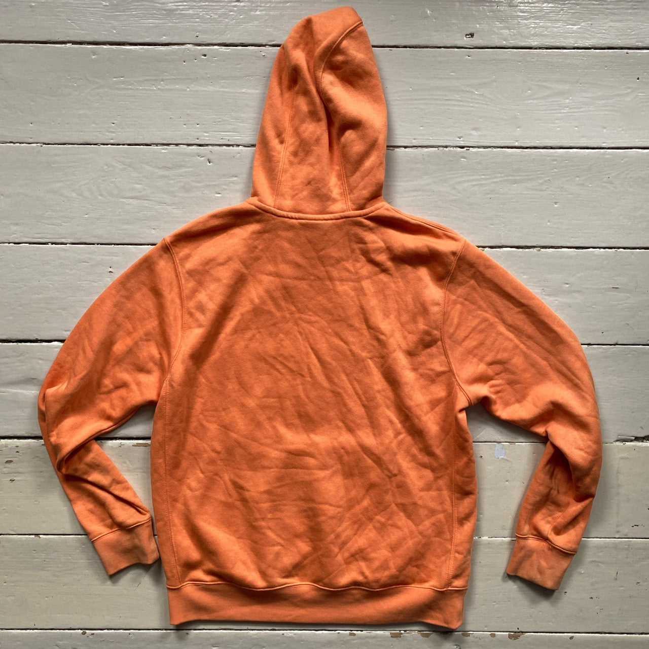 Nike Swoosh Orange Hoodie (Medium)
