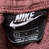 Nike Swoosh Brown Joggers (Large)