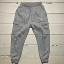 Nike Swoosh Grey Cargo Joggers (XS)