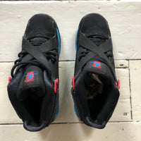 Jordan 8 Black Blue and Red (UK 5.5)