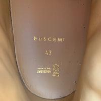 Buscemi Gold Leather Trainers (UK 9)