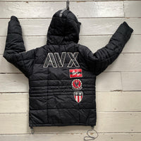 Avirex Reversible Puffer Bomber Jacket (Small)