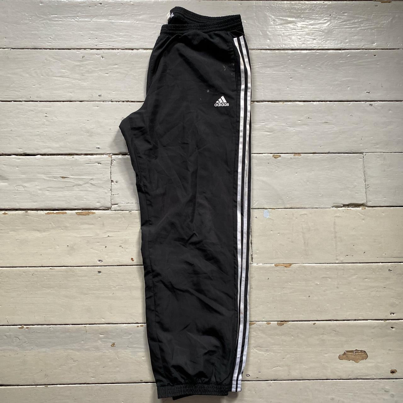 Adidas Black Shell Bottoms (XL)