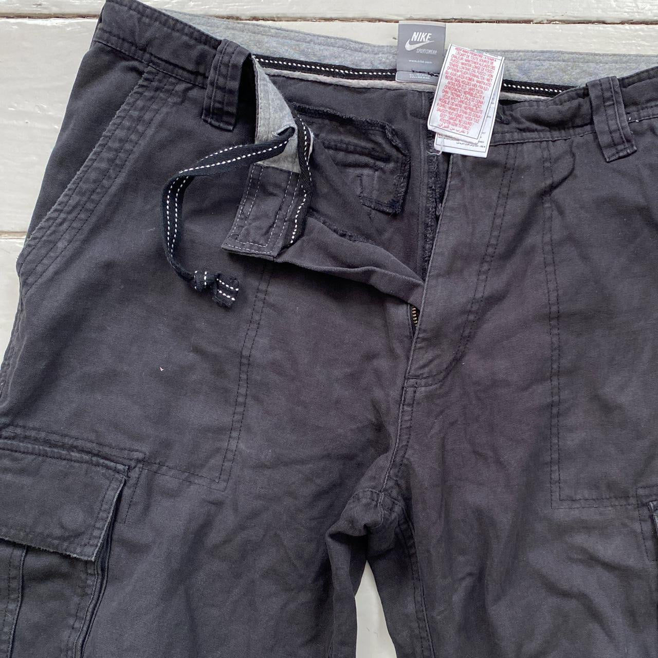 Nike Vintage Charcoal Cargo Trousers (34W)