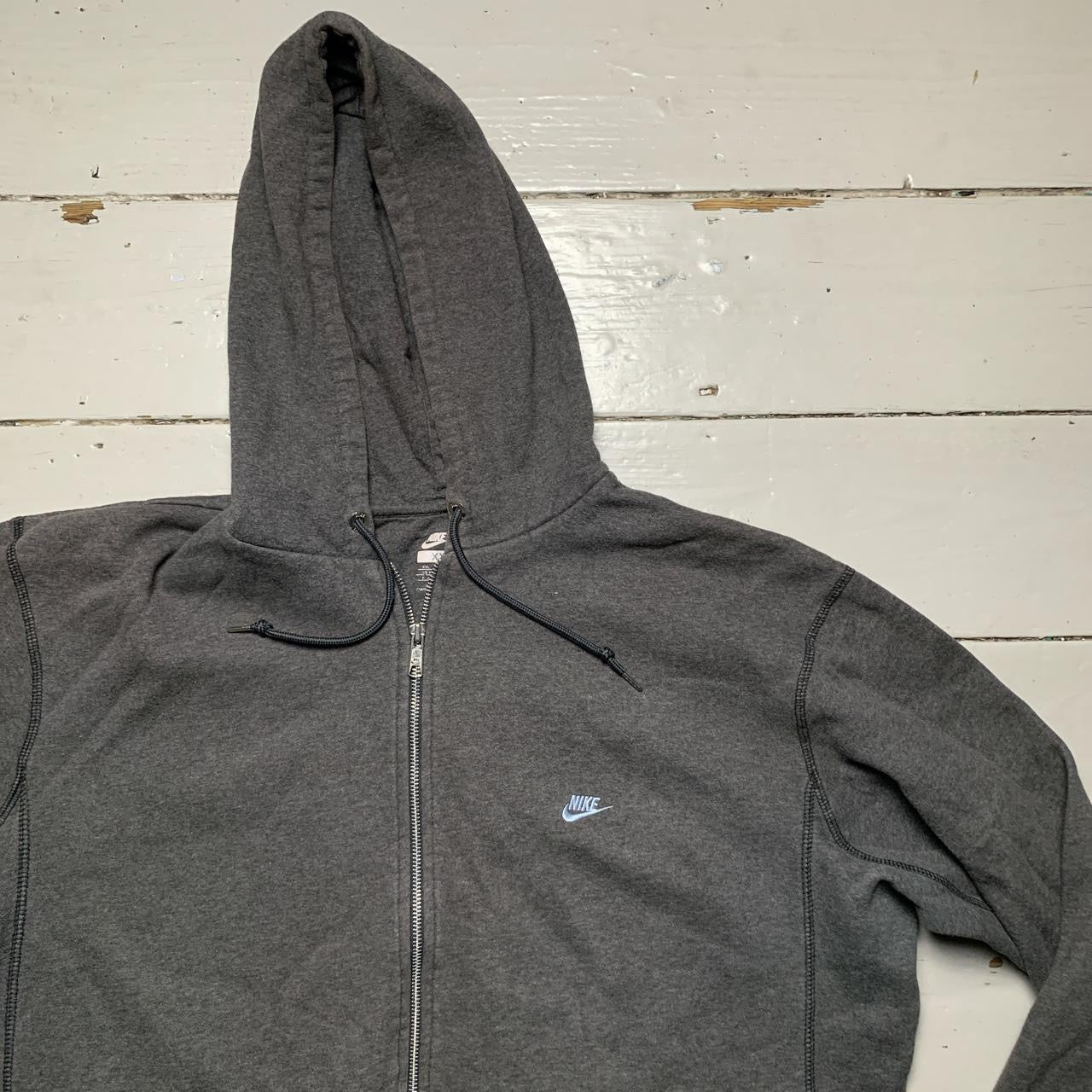 Nike Vintage Grey Hoodie (XXL)