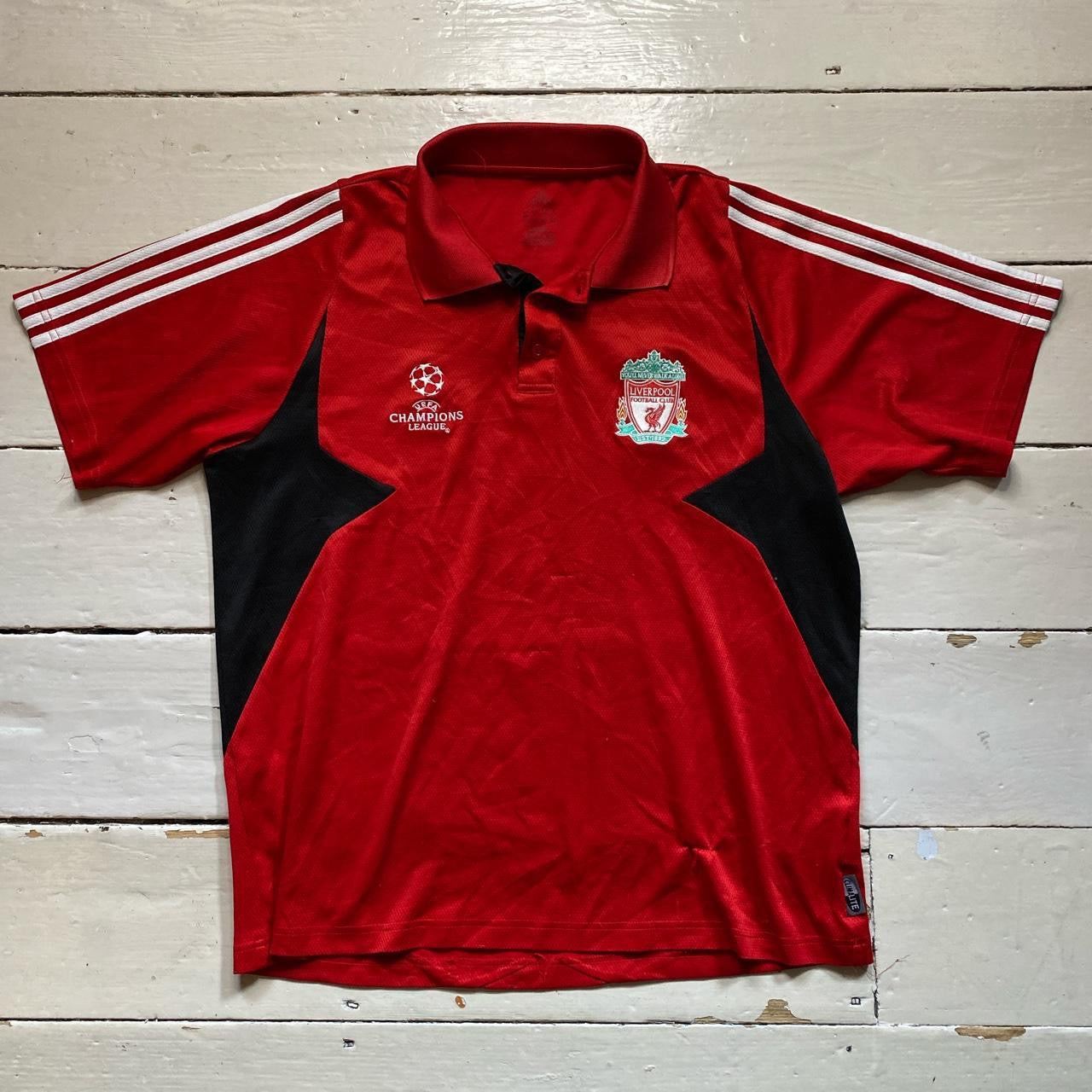 Liverpool Adidas Champions League Polo (Large)