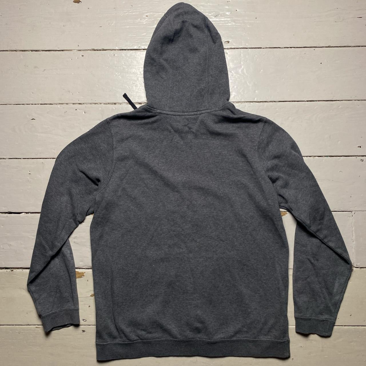 Nike Club Swoosh Grey Hoodie (Large)