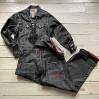 Vitellom Vintage 90’s Denim Jeans Suit (XXL)