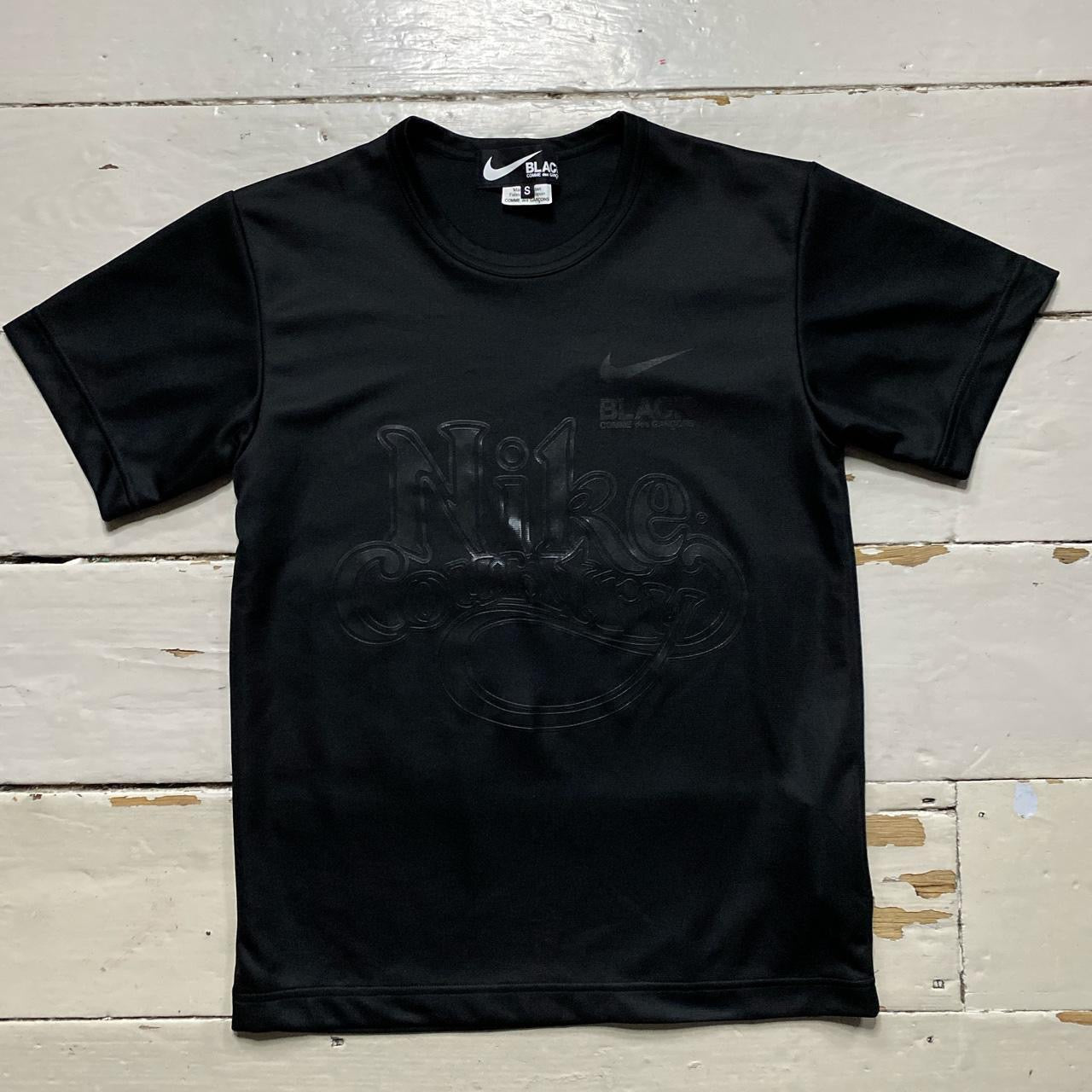 Nike Black Comme Des Garcon T Shirt Womens (Small)