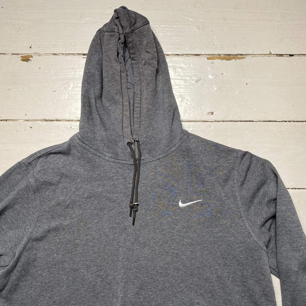 Nike Swoosh Grey Hoodie (XL)