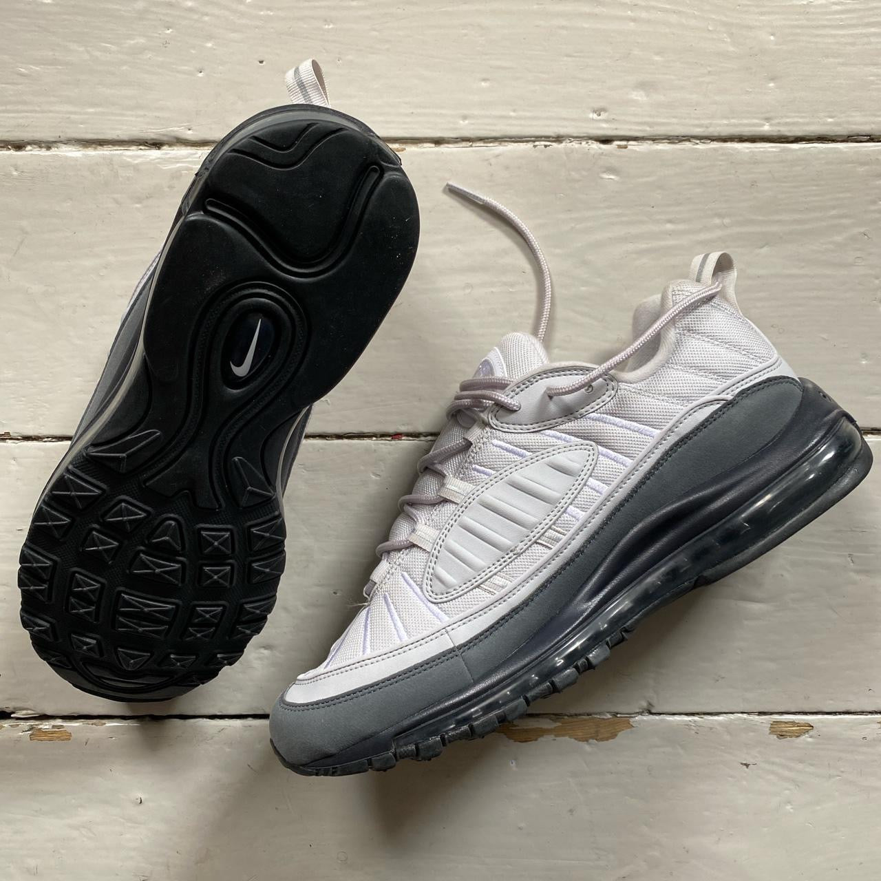 Nike Air Max 98 Grey and White (UK 11)