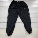 Adidas Black Shell Bottoms (Large)