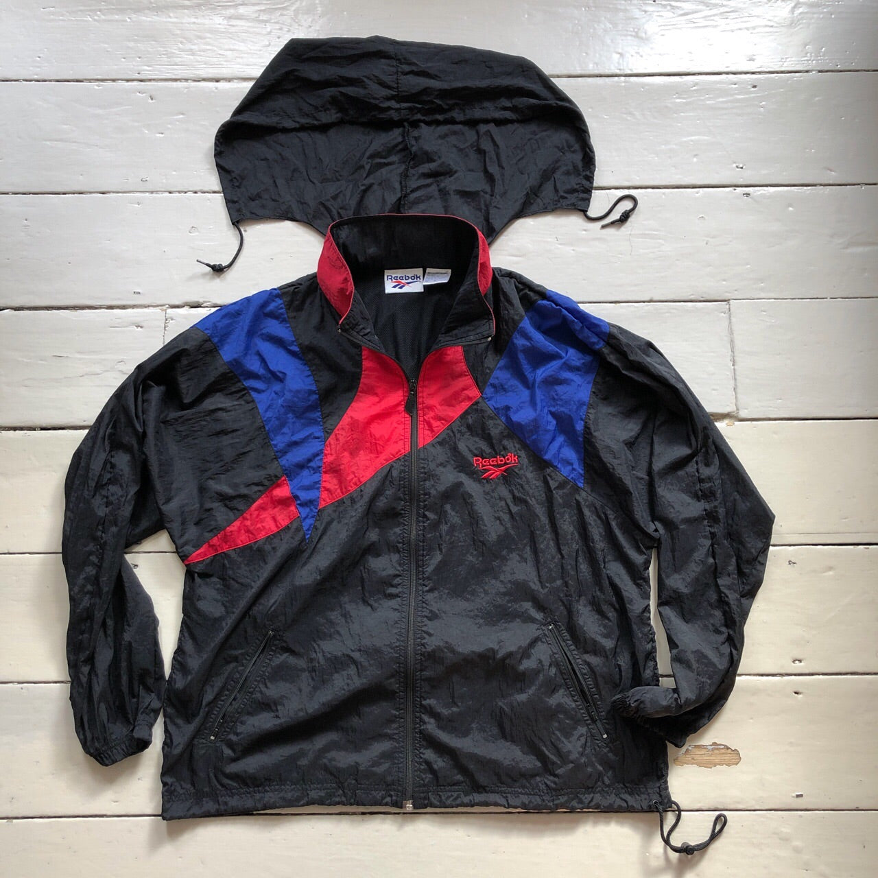 Reebok Vintage Windbreaker Jacket (Medium)