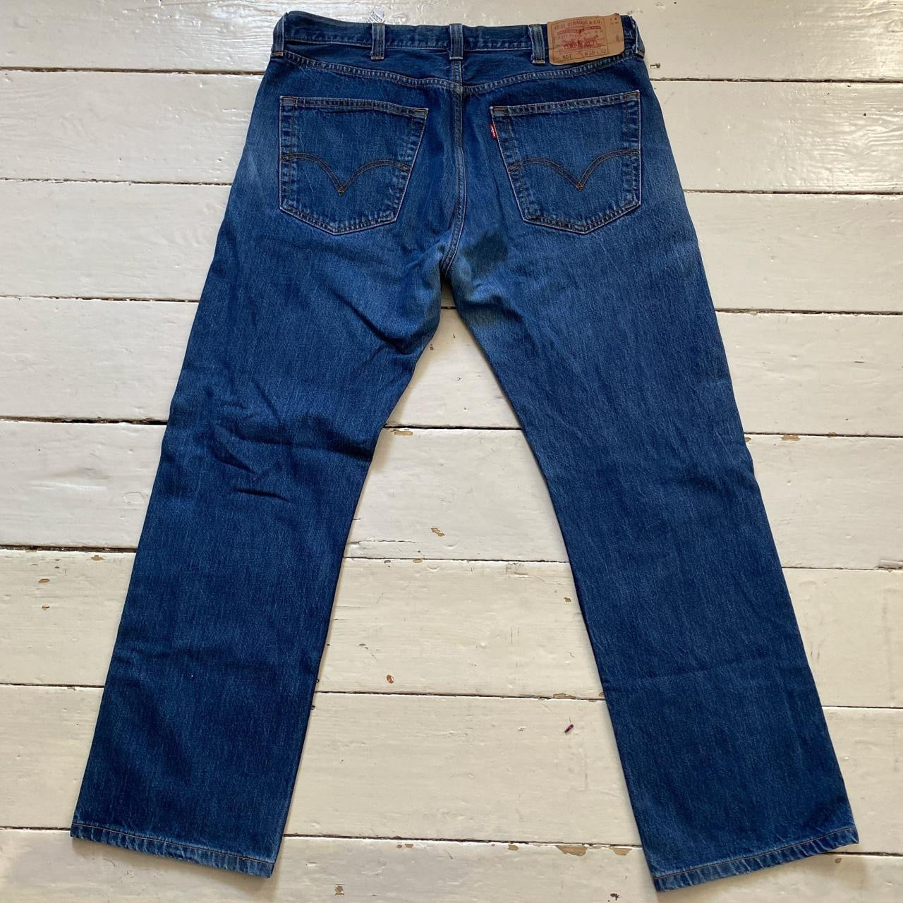 Levis 501 Blue Jeans (38/31)