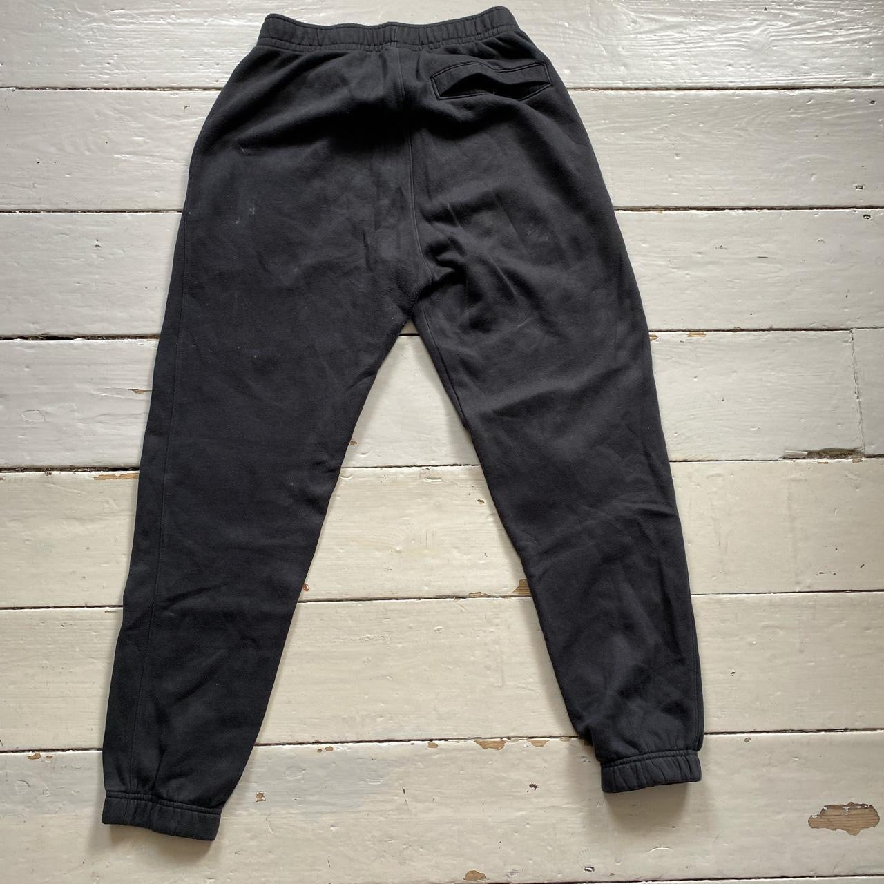 Nike Swoosh Black Joggers (Large)