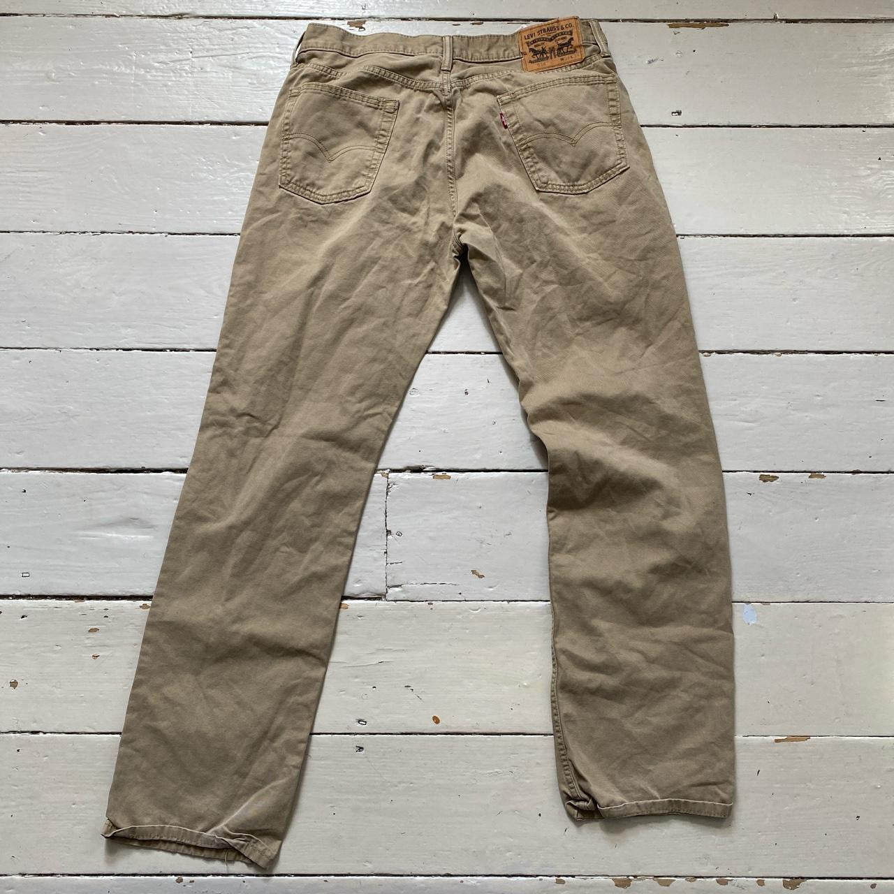 Levis 514 Khaki Jeans (34/32)